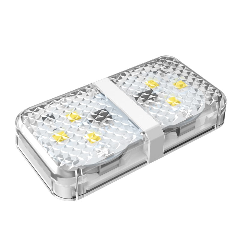 Two Sets Of Flashing Door Anti-collision Warning Lights