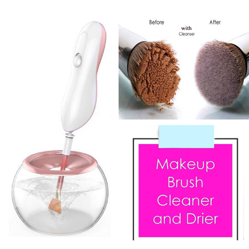 Makeup Brush Cleaner Cleans and Drier Deep Clean Machine 360 Degree