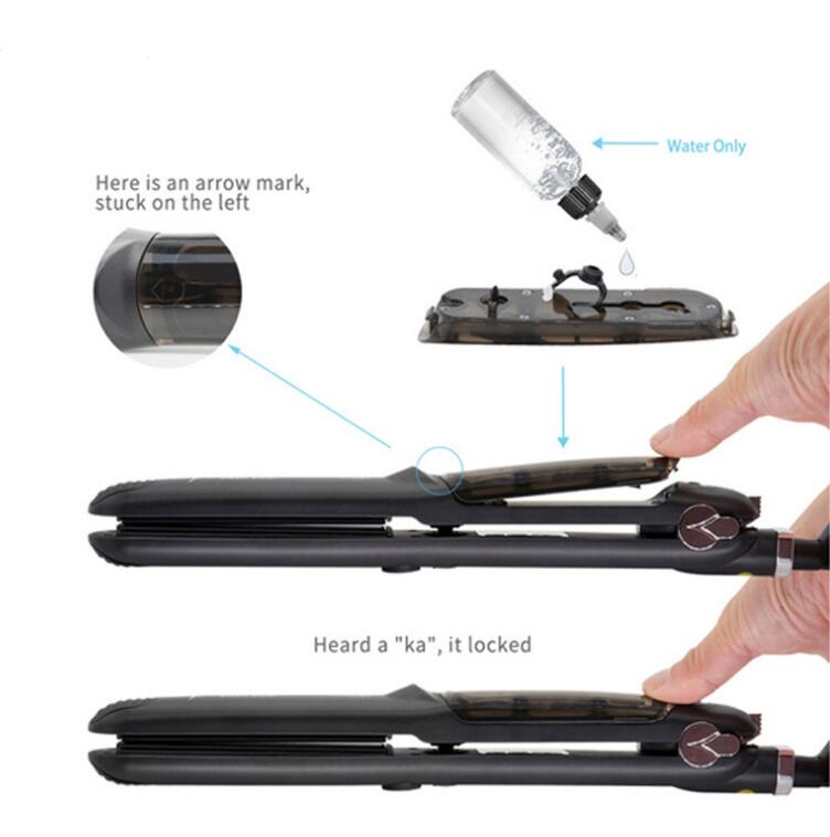 Direct double use spray straightening splint