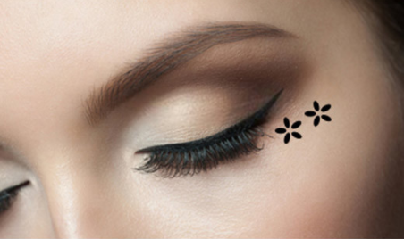 New Sexy Waterproof Double Head Black Wing Shape Eyeliner Seal