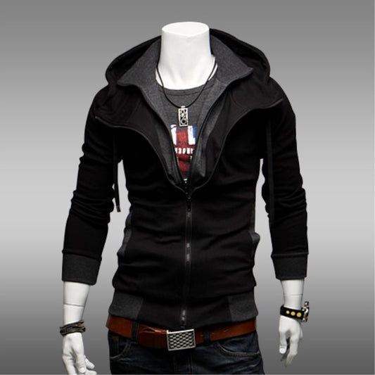 Double Layer Zip Hoodie