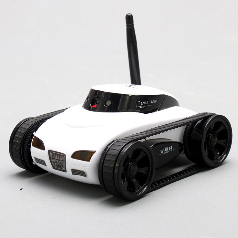 Mini camera remote control electric tank car