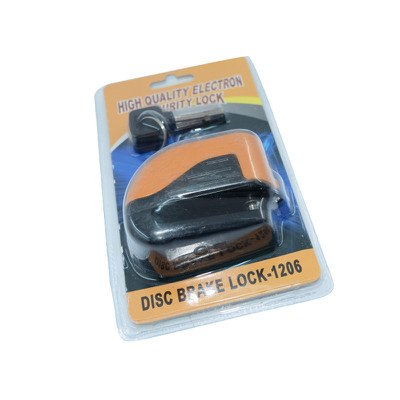 Motorcycle alarm disc brake lock anti-theft lock