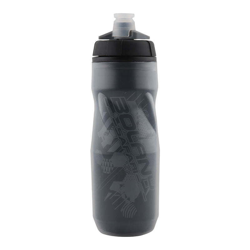 Double-layer Thermal Insulation Ice-keeping Sports Water Bottle For Mountain Climbing