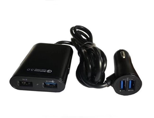 Multi-port Car Rear Seat With Wire Fast Charging