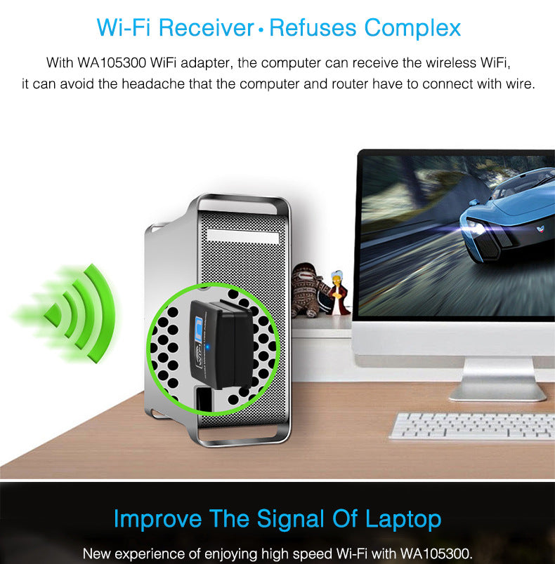 WIFI wireless receiver mini wireless card