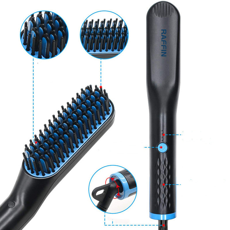 Men's hair straightening comb