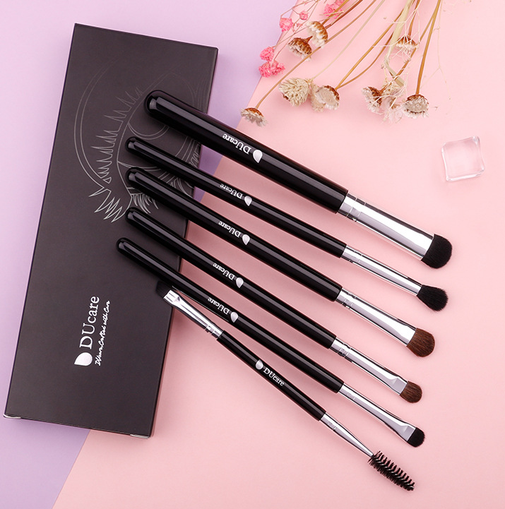 Factory direct 6 makeup brush set double head makeup brush double