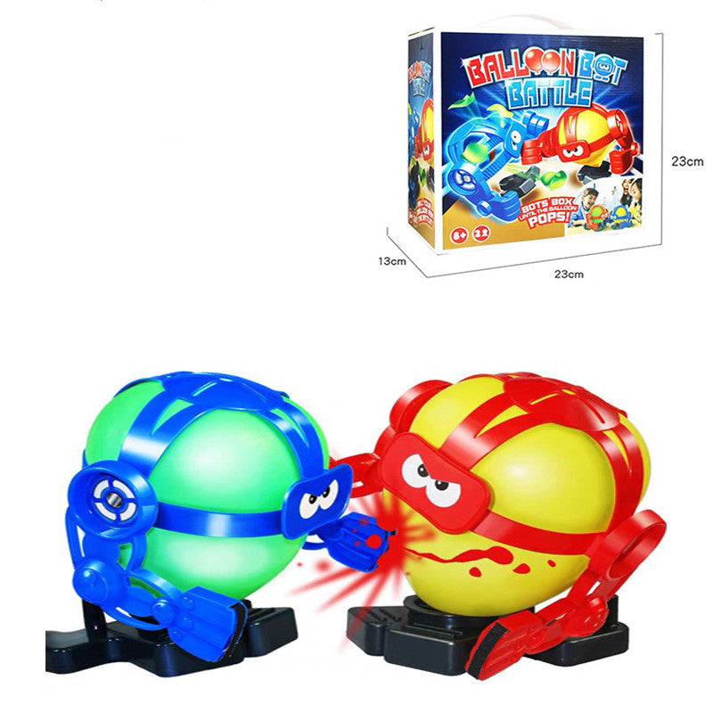 Table Game Boxing Ballon Battle Robot Interactive Fight Decompression Toy