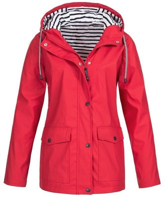 Outdoor mountaineering jacket style