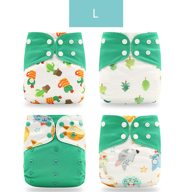 Washable Eco-friendly Cloth Diaper Ecological Adjustable Nappy Reusable Diaper