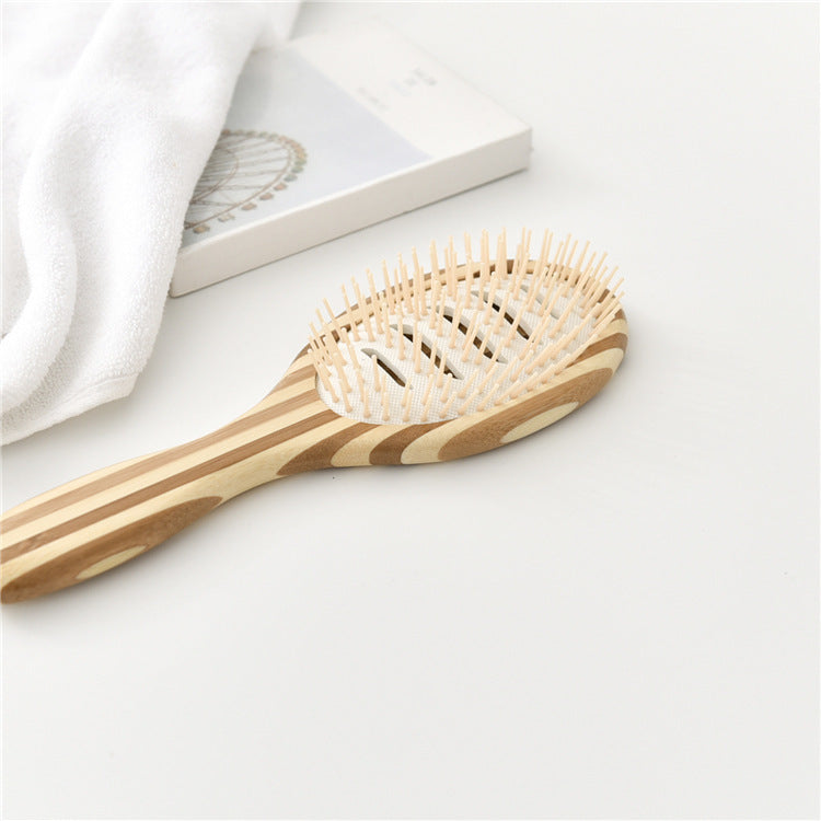 Natural bamboo scalp massage comb