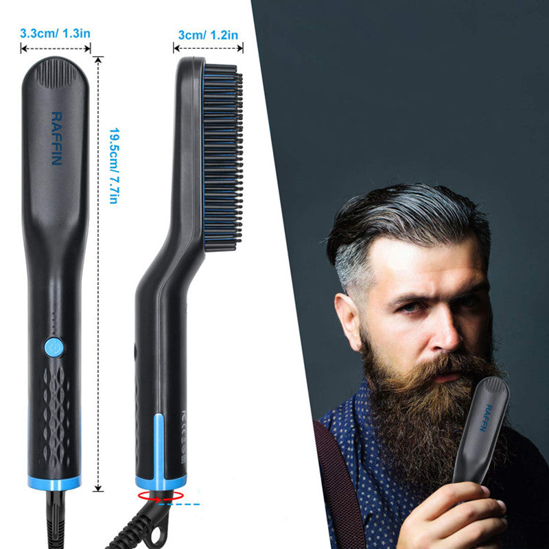 Men's hair straightening comb