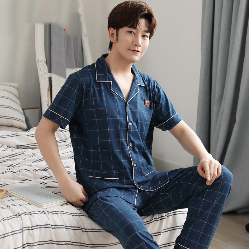 Men's cotton pajamas