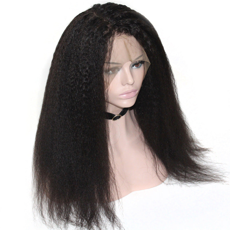 Brazilian Real Hair Lace Wig Real Human Hair Wig Headgear