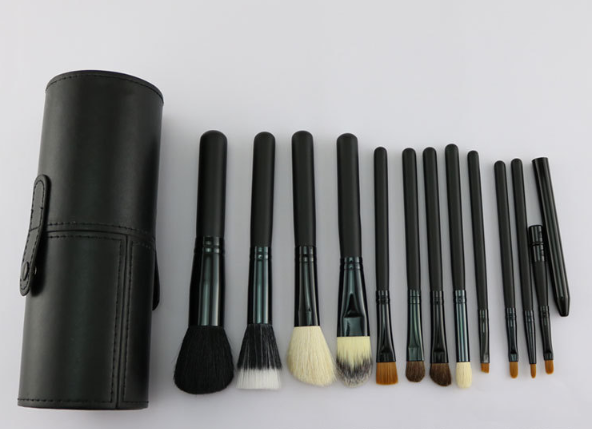 Niya supply 12 makeup sweep set cylinder set brush PU