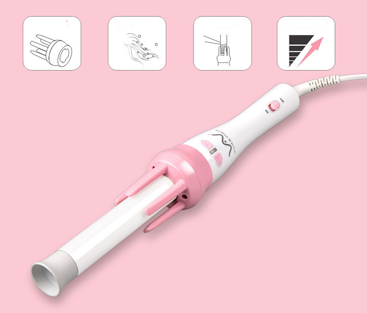 Rotating curling iron