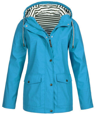 Outdoor mountaineering jacket style