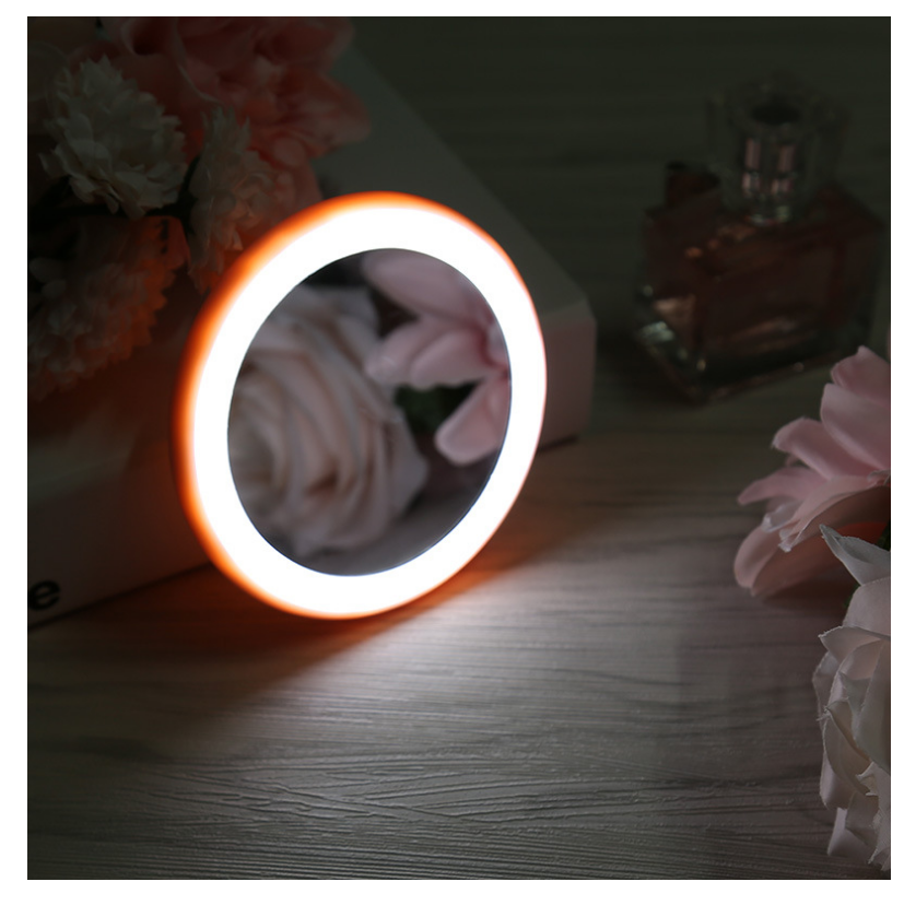 New charging portable smart beauty mirror HD makeup mirror