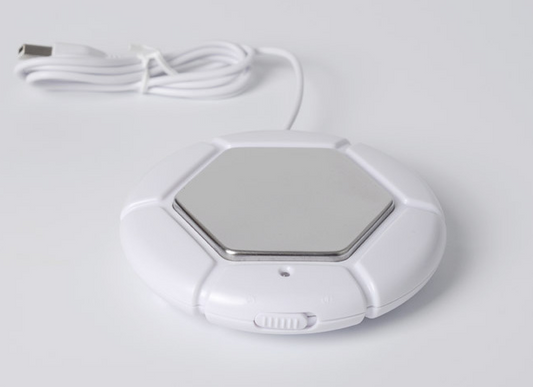 Usb insulation coaster creative football winter drink protection insulation plate thermostat