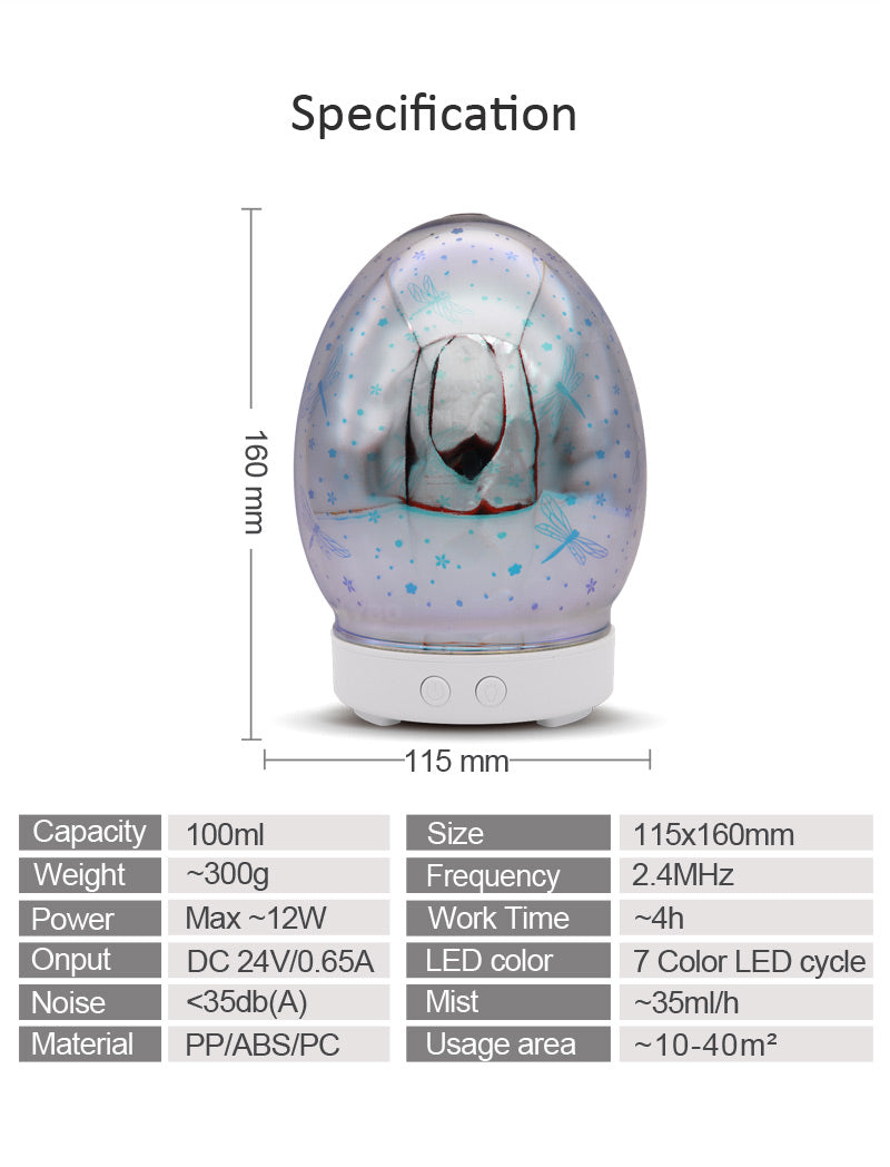 Ultrasonic air humidifier