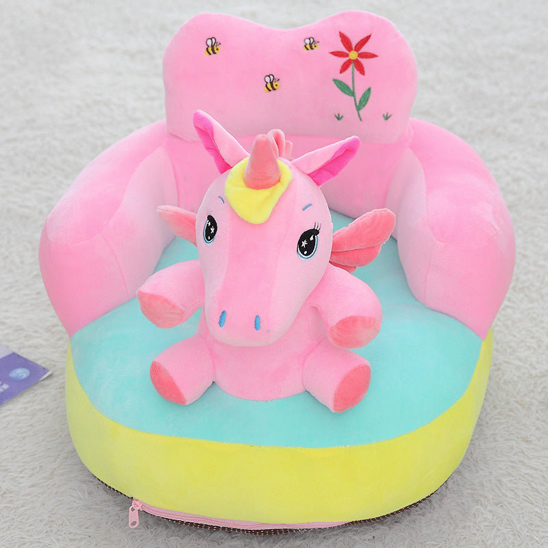 Cartoon Animal Children Sofa Anti-fall Removable And Washable Home Seat