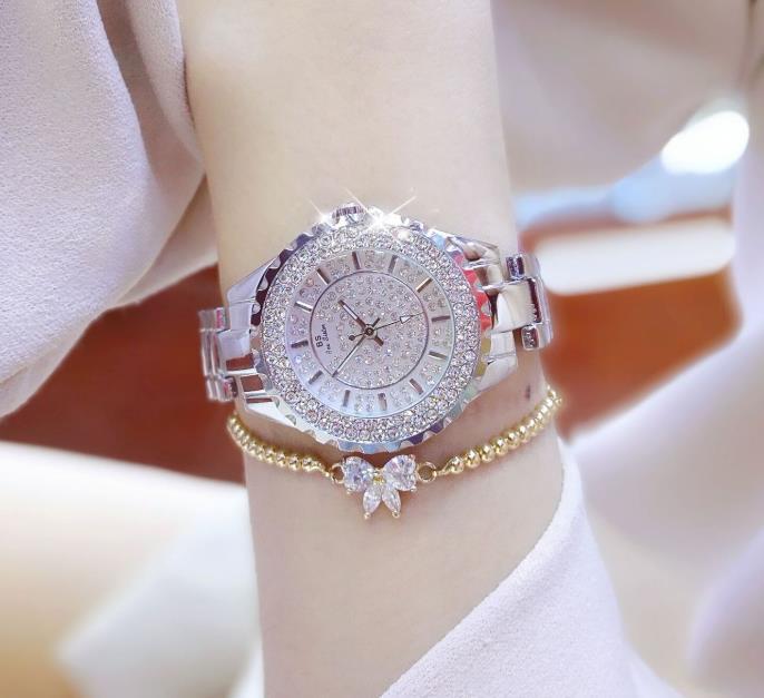 BS Explosion Model New Hot Selling Factory Direct Foreign Trade Watch Light Luxury Fashion Quality Full Diamond Female Watch Representative Hair FA0280L