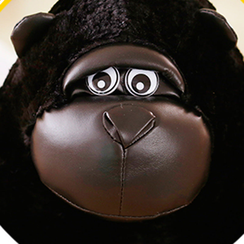 Simulation Black King Kong Doll Gorilla Plush Toy