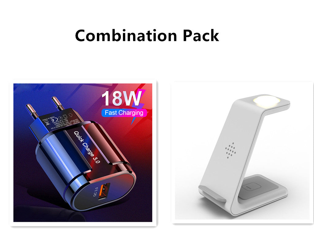 Compatible with Apple , Explosive Three-in-one Bracket Wireless Charger