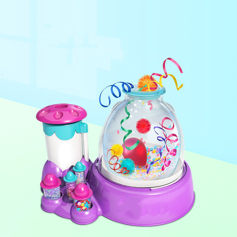 DIY Transparent Glitter Balloons Decoration Round Balloons Party Supplies