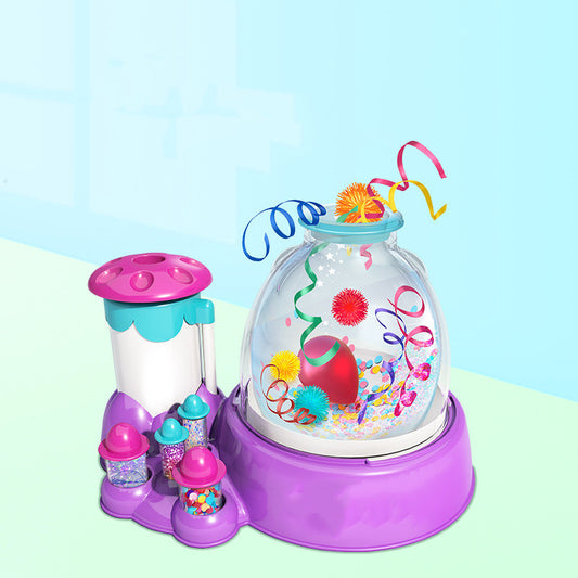 DIY Transparent Glitter Balloons Decoration Round Balloons Party Supplies