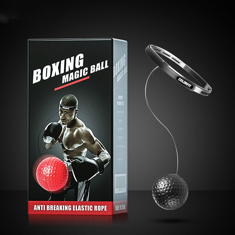 Head-mounted Boxing Speed Ball Decompression Magic Fitness Reaction Ball