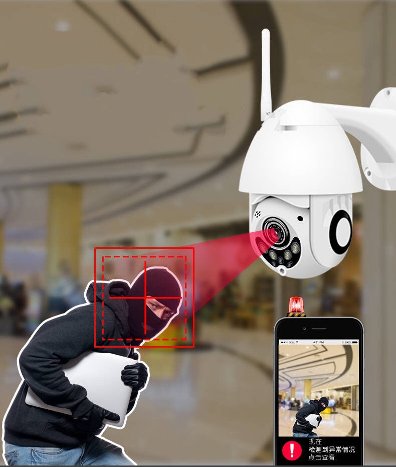 Tuy2.5 Ball Machine Outdoor Waterproof Wifi Webcam