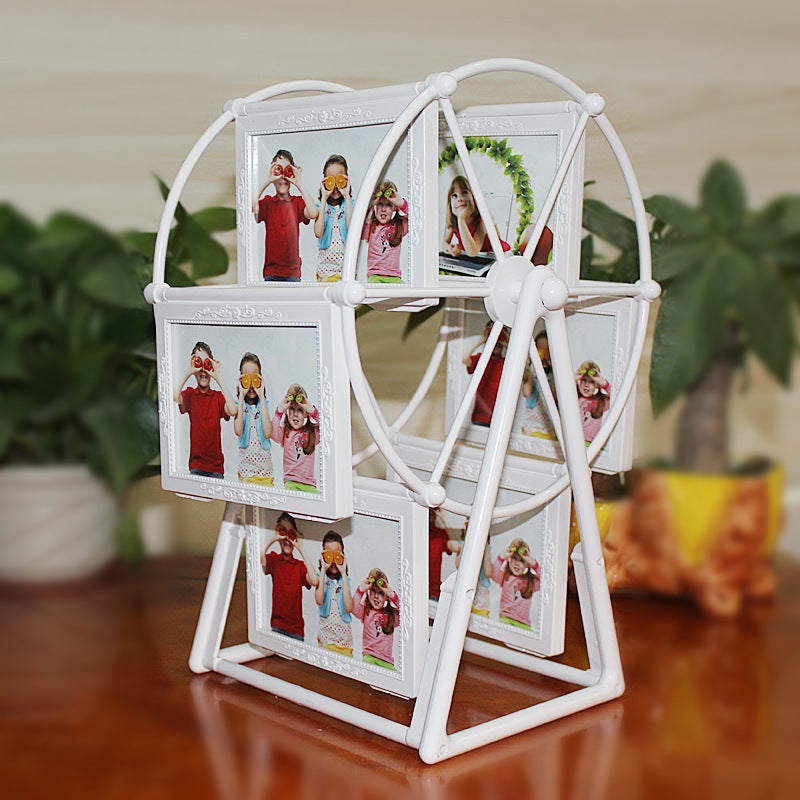 DIY High-quality Creative 5-inch Ferris Wheel Photo Frame Set-up Big Windmill Photo Album Photo Decoration