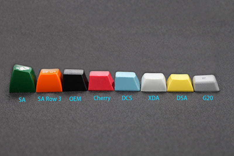 Rainbow Blue Enchantress Big Carbon 109-Key Mechanical KKeyboard Keycap