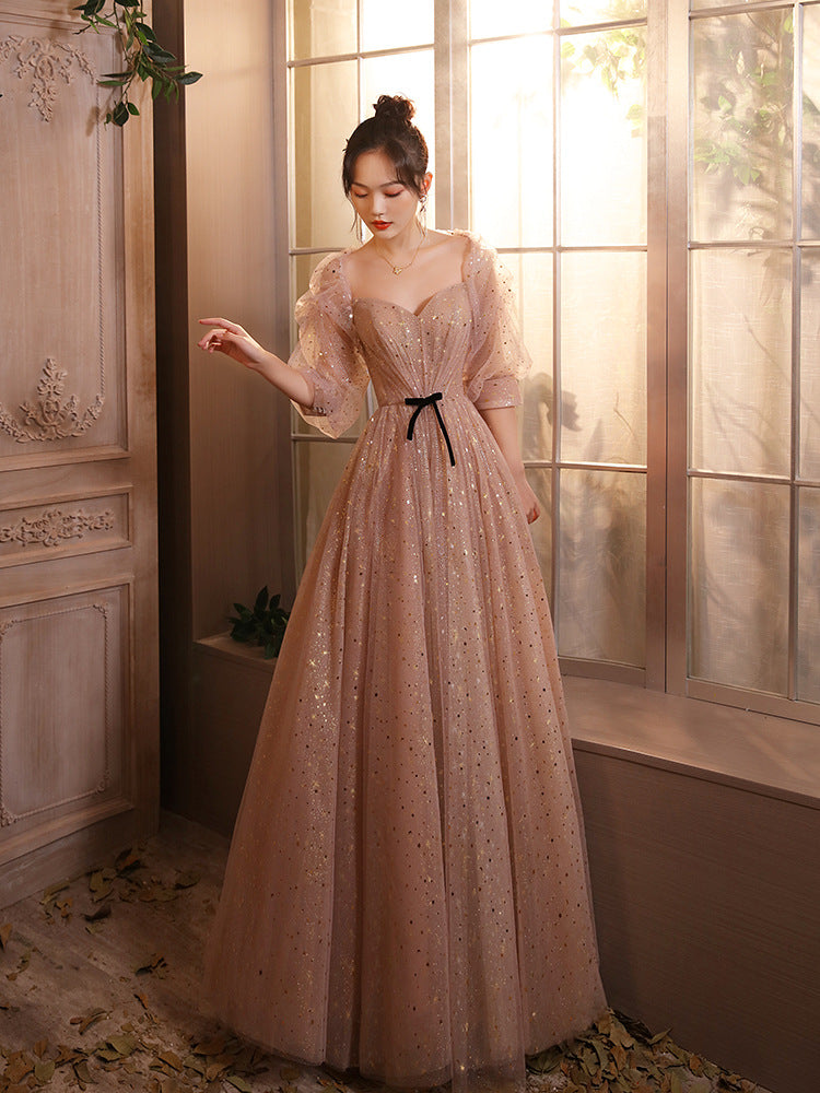 Host Elegant Atmosphere Banquet Dress Star Dress