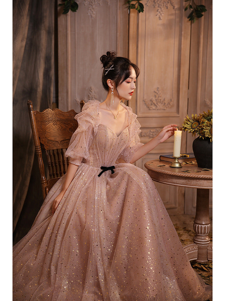 Host Elegant Atmosphere Banquet Dress Star Dress