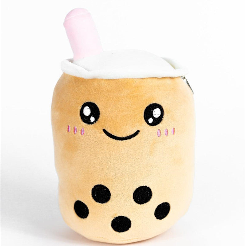 Cute And Cute Turn Over Milk Tea Cup Doll Pillow Plush Toy