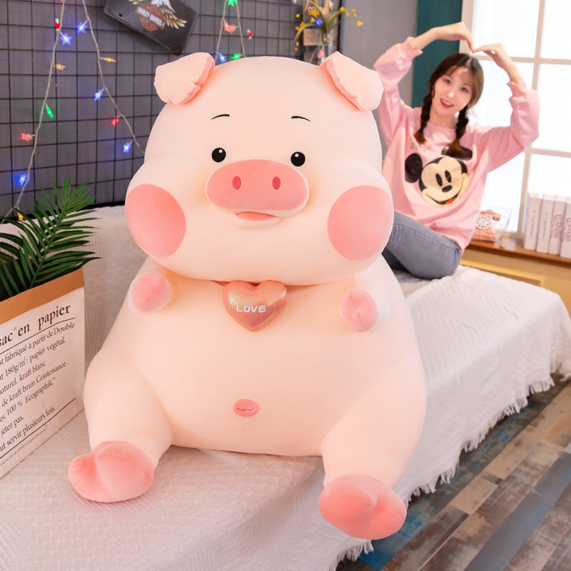 Belly Button Pig Doll Plush Toy Children's Doll Pillow Belly Button Pig Doll Plush Toy Children's Doll Pillow