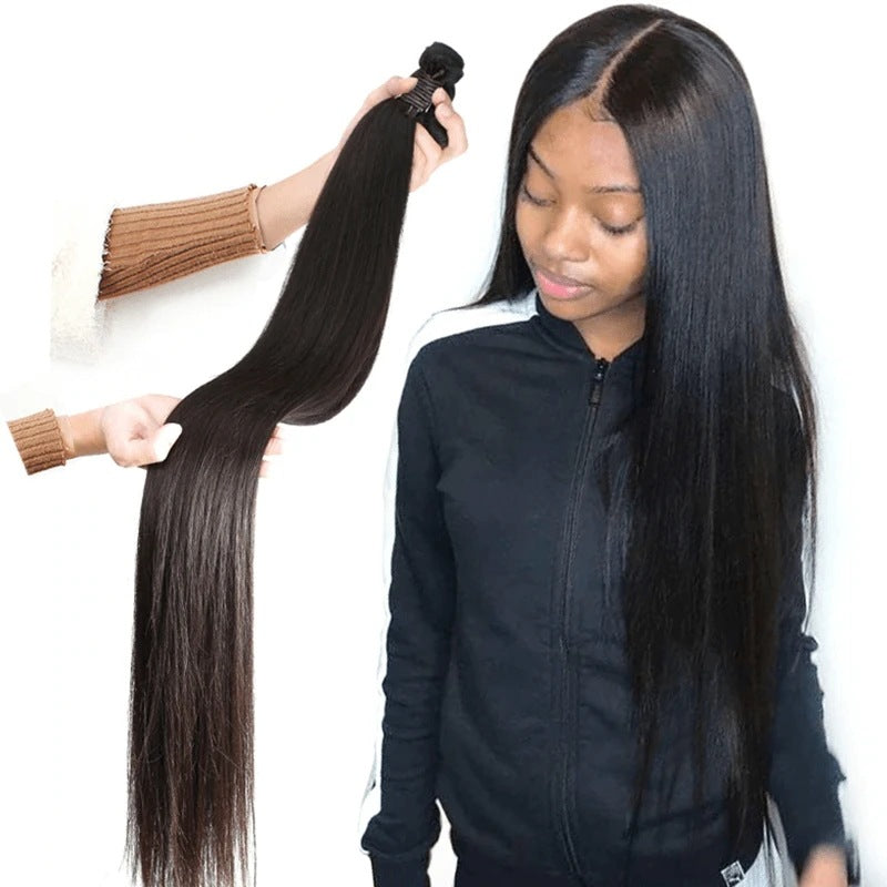 Long Size Hair Weaves Real Wigs and Hair Weaves