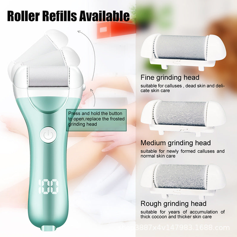 Charged Electric Foot File For Heels Grinding Pedicure