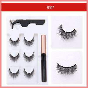 Magnetic Attraction Type Five Magnet Eyelash Free Glue