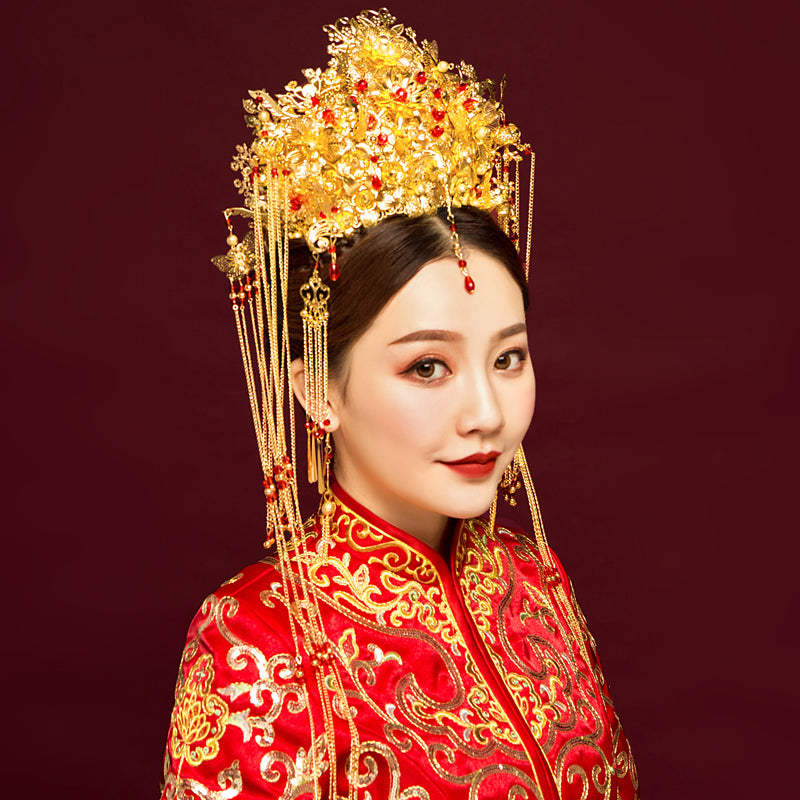 Wedding Chinese Xiuhe Headdress