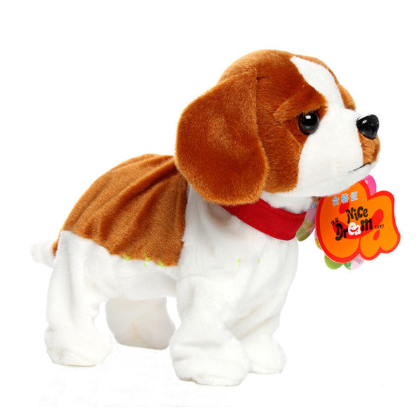 Voice Control Plush Mechanical Dog Doll