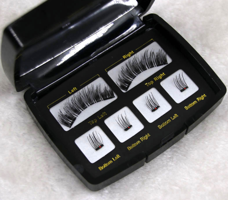 Magnetic False Eyelashes Acrylic Set Without Glue Sharpening