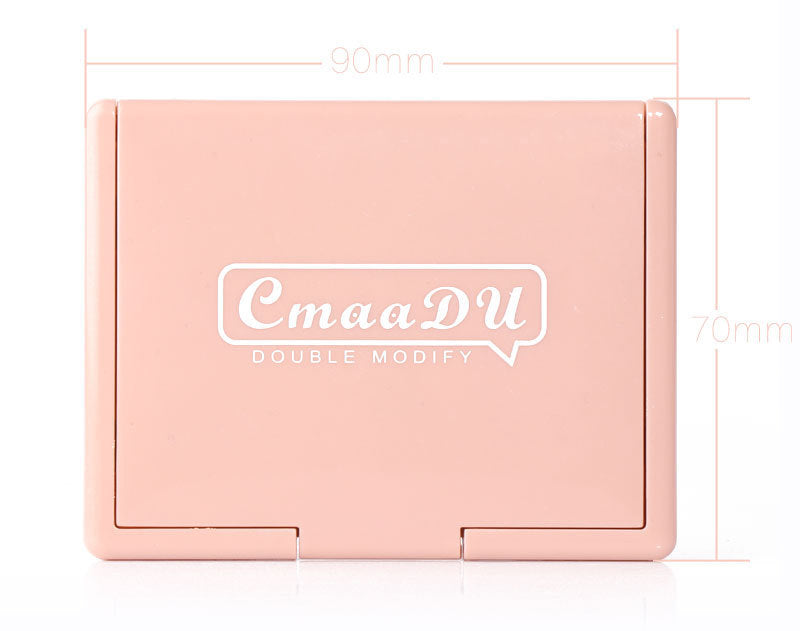 Two-Tone Delicate Natural Blush Highlighter Powder Repairing Palette