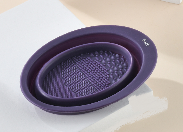 Silicone Cosmetic Makeup Brush Cleaning Pad Board