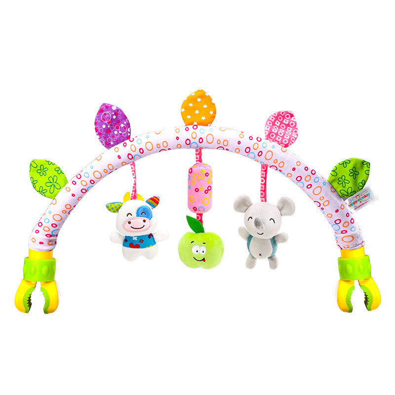 Baby Musical Mobile Toys for Bed Stroller Plush Baby Rattles Toys for Baby Toys 0-12 Months Infant