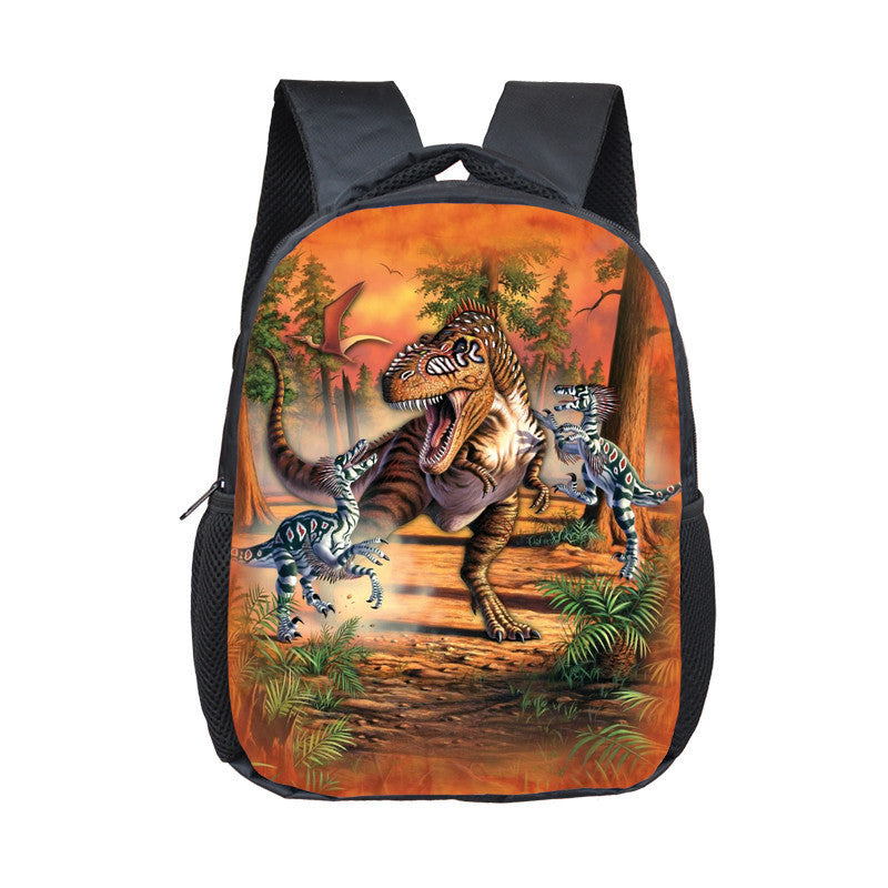 Cartoon Dinosaur Fashion Kindergarten Backpack