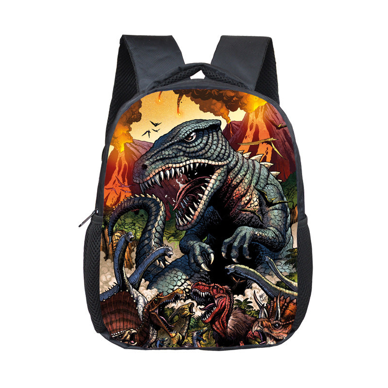 Cartoon Dinosaur Fashion Kindergarten Backpack